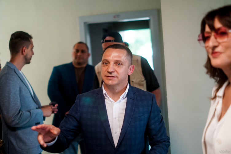 Откриване на обновен блок на общежитието към СУ „Ген. Владимир Стойчев“_10
